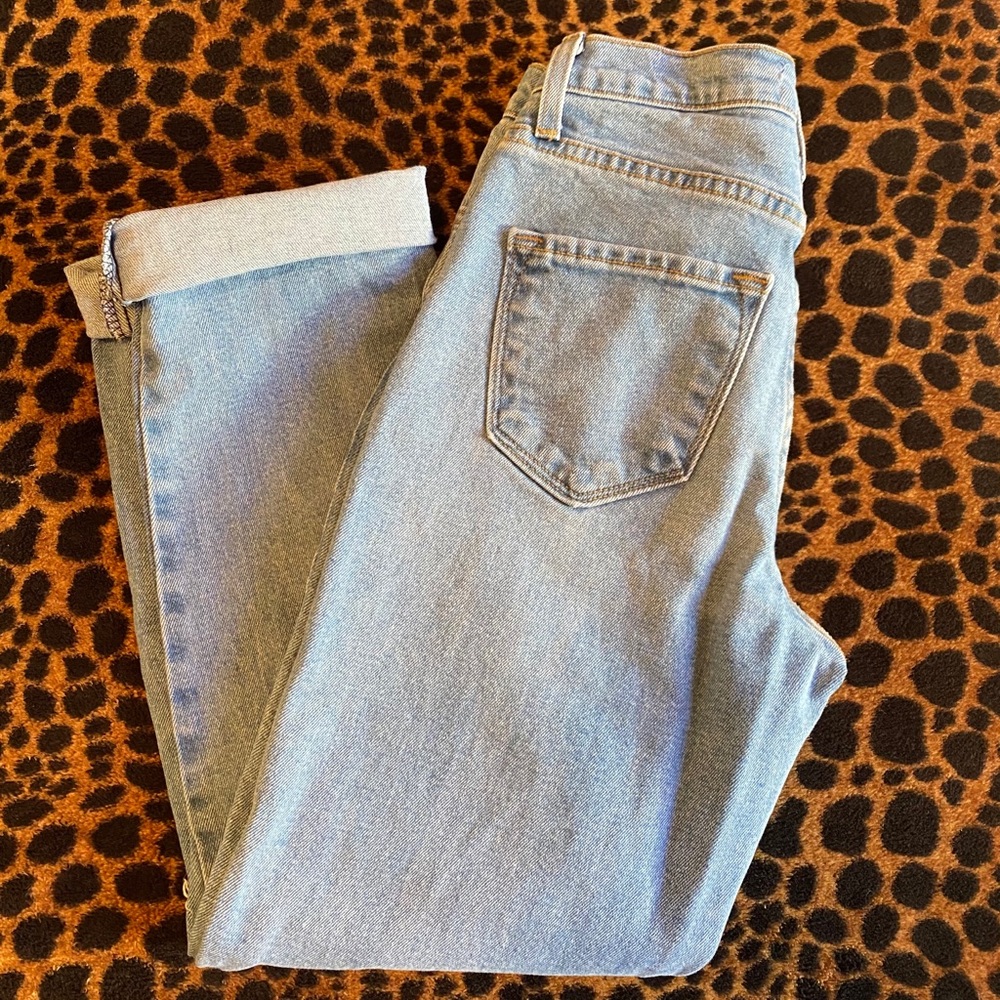 High rise Mom jeans